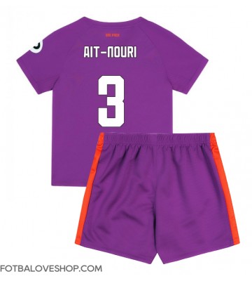 Wolves Rayan Ait-Nouri #3 Dětské Alternativní Dres 2024-25 Krátký Rukáv (+ trenýrky)